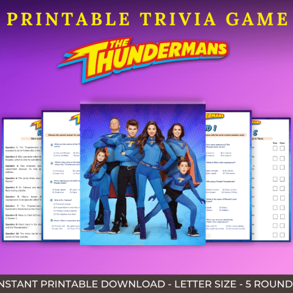 The Thundermans Trivia Challenge